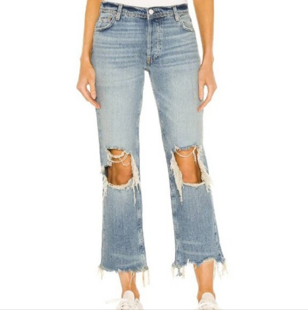 Free People Mid Rise Jeans Sz 27